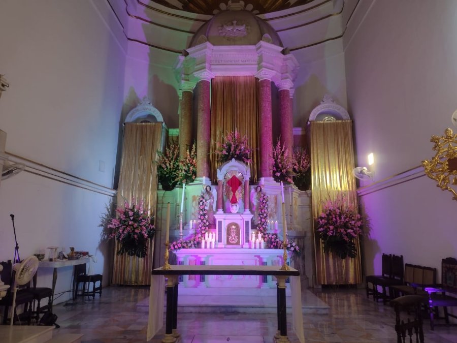 Jueves Santo Visita A Los 7 Monumentos En Las Parroquias De Santa Marta