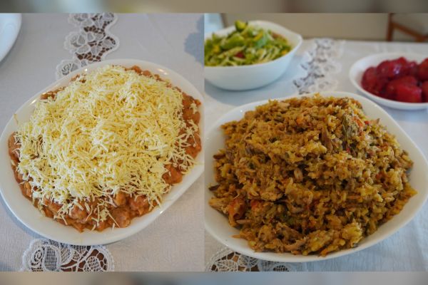 Dilia Alarcón, chef de Santa Marta con más de 30 años de experiencia y su ayudante de cocina Alfredo Ospina, con quien lleva más de 15 años preparando deliciosos platos para todos sus clientes. Derechos Reservados/ELINFORMADOR