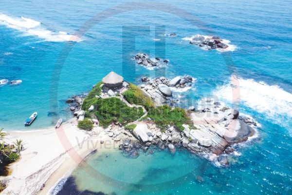 Cabo San Juan del Guía es una de las playas más populares del Parque Tayrona y es muy apetecida por los turistas. Derechos Reservados/ELINFORMADOR