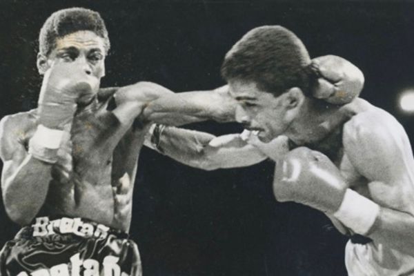 Fidel Bassa vs Hilario Zapata último round. Crédito @baltazarbrothers en youtube