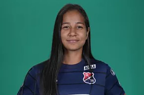 Valeria Candanoza, portera samaria, defenderá el arco de la Selección Colombia Sub-20 en la Sub Ladies Cup.