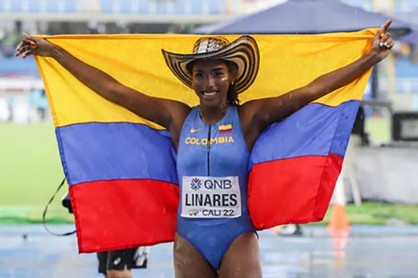 Natalia Linares, deportista colombiana vigente campeona panamericana.