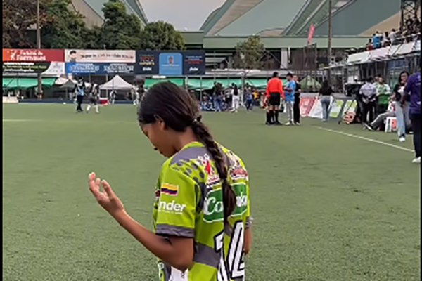 Fernanda Franco Torregrosa, jugadora de Taganga FC oriunda de Guamachito, Zona Bananera. Foto cortesía Taganga FC/CD Los Paisitas Fernanda Franco Torregrosa, jugadora de Taganga FC oriunda de Guamachito, Zona Bananera. Foto cortesía Taganga FC/CD Los Paisitas