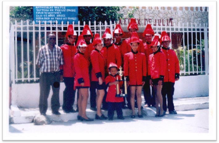 Mi primera escuela fue cuando entré a preescolar, era pública. Yo estaba viendo en santa marta. La escuela se llamaba "2o de 