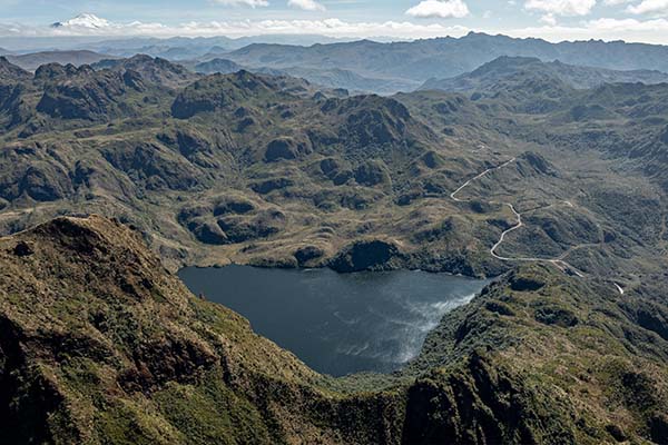 El primer Fondo para la Protección del Agua en el mundo, una iniciativa que ha participado en la protección de alrededor de 70.000 hectáreas vitales para la provisión de agua. EFE / Sebastián Di Domenico