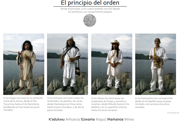 Imagen de la exposición Visión Ancestral, una muestra del trabajo que realiza Amado Villafaña para visibilizar la cultura de los pueblos indígenas. Foto cortesía, derechos reservados. 