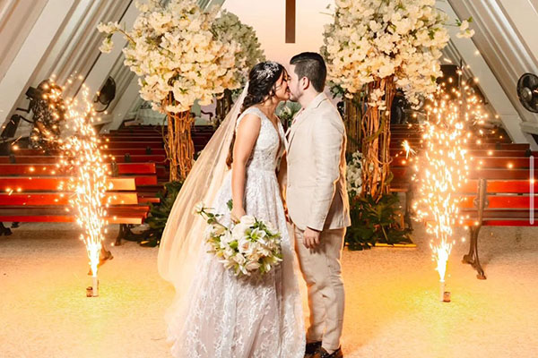 Boda organizada por Vintage Eventos y Alquiler.