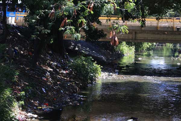 La falta de control institucional y de cultura ciudadana sigue permitiendo que el río Manzanares sea usado como botadero, poniendo en riesgo un ecosistema vital para la ciudad. Foto derechos reservados EL INFORMADOR. La falta de control institucional y de cultura ciudadana sigue permitiendo que el río Manzanares sea usado como botadero, poniendo en riesgo un ecosistema vital para la ciudad. Foto derechos reservados EL INFORMADOR.