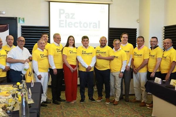 La red empresarial más grande del país acogió invitación del Procurador, Gregorio Eljach Pacheco, para impulsar esa estrategia y proteger las elecciones. Foto Procuraduría 