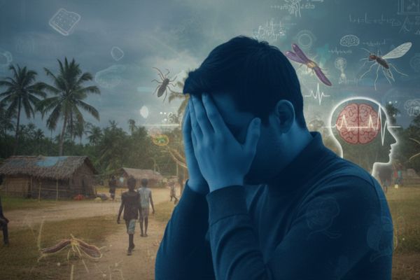 Los efectos de las Enfermedades Tropicales Desatendidas generan efectos severos que cambian la autoestima humana y provocan hasta acciones suicidas. Foto generada con IA.