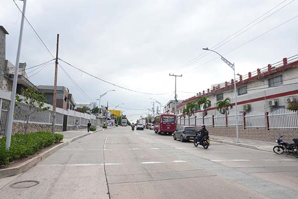 Calle 72 de Barranquilla, una de las principales vías de la ciudad. Foto Alcaldía de Barranquilla