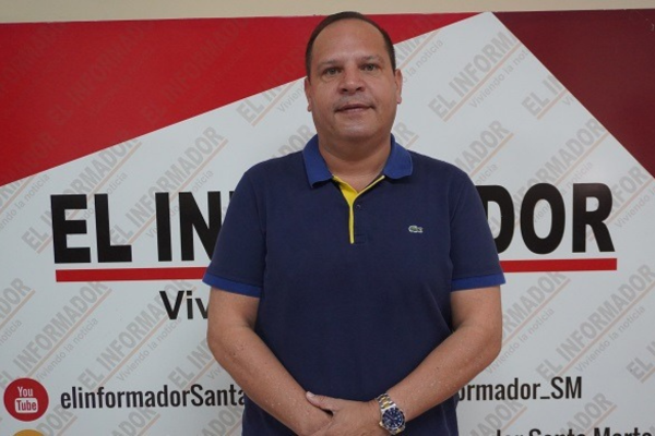 Alex Velázquez, jefe de la Oficina de Gestión de Riesgo y Cambio Climático de Santa Marta.