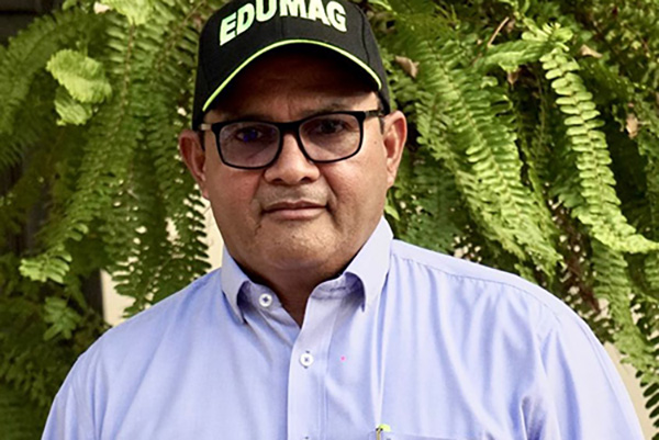 Genaro Gutiérrez,  presidente de Edumag.