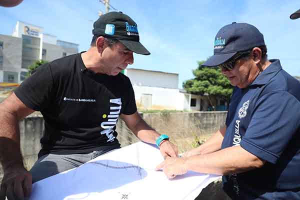 Alejandro Char, alcalde de Barranquilla en la presentación del proyecto. Foto @AlejandroChar en X