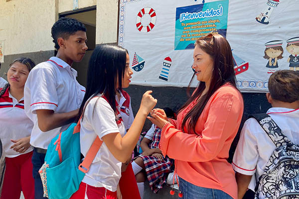 El retorno a clases se da en 73 establecimientos educativos distritales. Foto Alcaldía de Santa Marta El retorno a clases se da en 73 establecimientos educativos distritales. Foto Alcaldía de Santa Marta