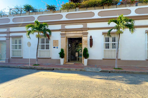 Hotel Boutique ‘Don Pepe’, una de las edificaciones más emblemáticas del Centro Histórico, está ubicado en calle Santo Domingo (calle 16), con carrera segunda.