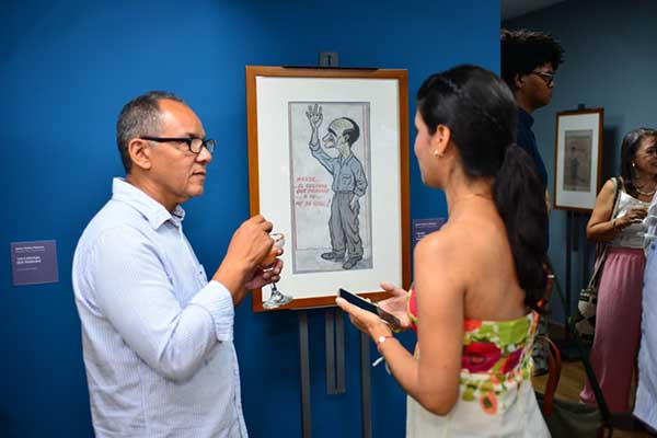 Más de 30 caricaturas del artista ‘patillalero’ hacen parte del Archivo General de la Nación. Foto Alcaldía de Valledupar