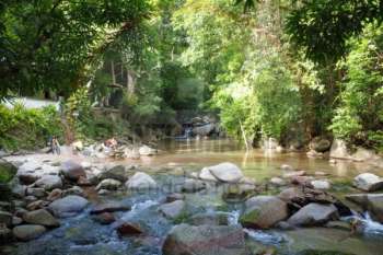 Una cascada escondida entre montañas; así te recibe el Paso del Mango en Santa Marta. Derechos Reservados/ELINFORMADOR