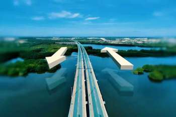 El nuevo proyecto llamado “el Gran Viaducto del Mar”. Foto Alcaldía de Cartagena