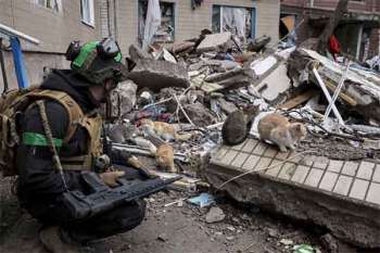 Fotografía facilitada por el servicio de prensa de la 24ava Brigada Mecanizada de las Fuerzas Armadas de Ucrania el 22 de diciembre de 2025. EFE/EPA/servicio de prensa de la 24ava Bridge Mecanizada.