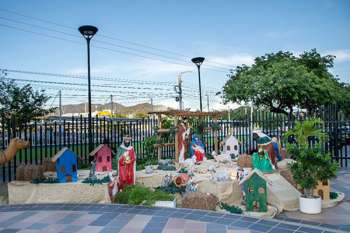 El pesebre, símbolo central de la Navidad, recrea el nacimiento de Jesús. Foto Cortesía Cajamag