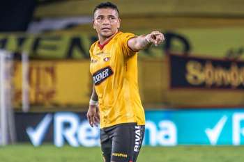 Mario Pineida, jugador del Barcelona de Ecuador asesinado a tiros. Foto Barcelona F.C- Ecuador