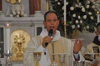 Monseñor presidiendo una eucaristía en la Catedral Basílica de Santa Marta. Derechos Reservados/ELINFORMADOR