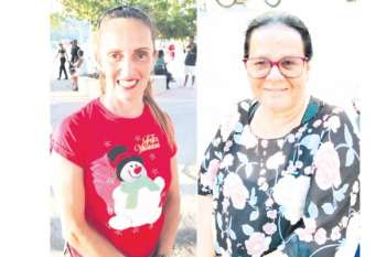 Yolanda Varela, habitante de Canarias (izqierda) y Maria Isabel Gaviria, residente de Los Almendros (derecha)  Foto derechos reservados EL INFORMADOR