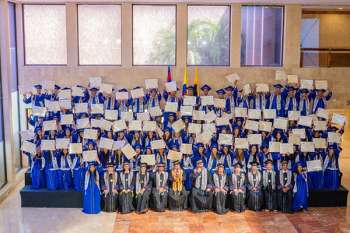 Unimagdalena otorgó títulos profesionales a 407 graduados formados con la más alta calidad de educación y formación. Foto Unimagdalena